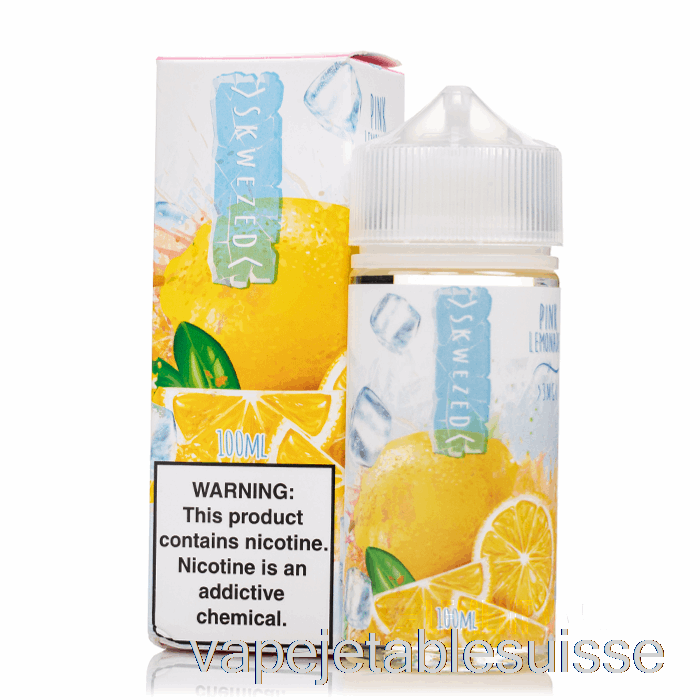 Vape Suisse Limonade Rose Glacée - Skwezed - 100ml 6mg